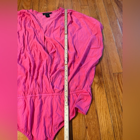 Ashley Stewart Pink Dolman Sleeve Bodysuit - Picture 7 of 9